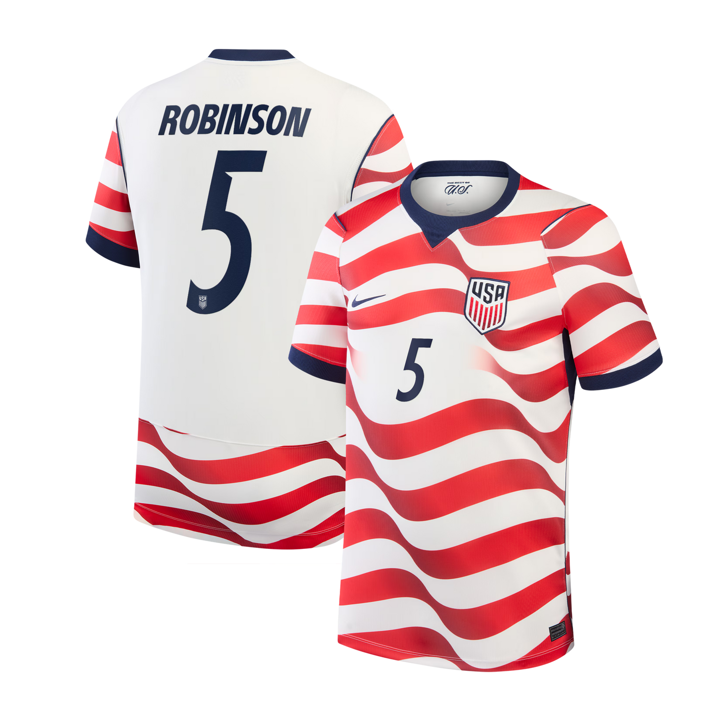 Antonee Robinson USMNT 2026 Home Stadium Replica Jersey - White