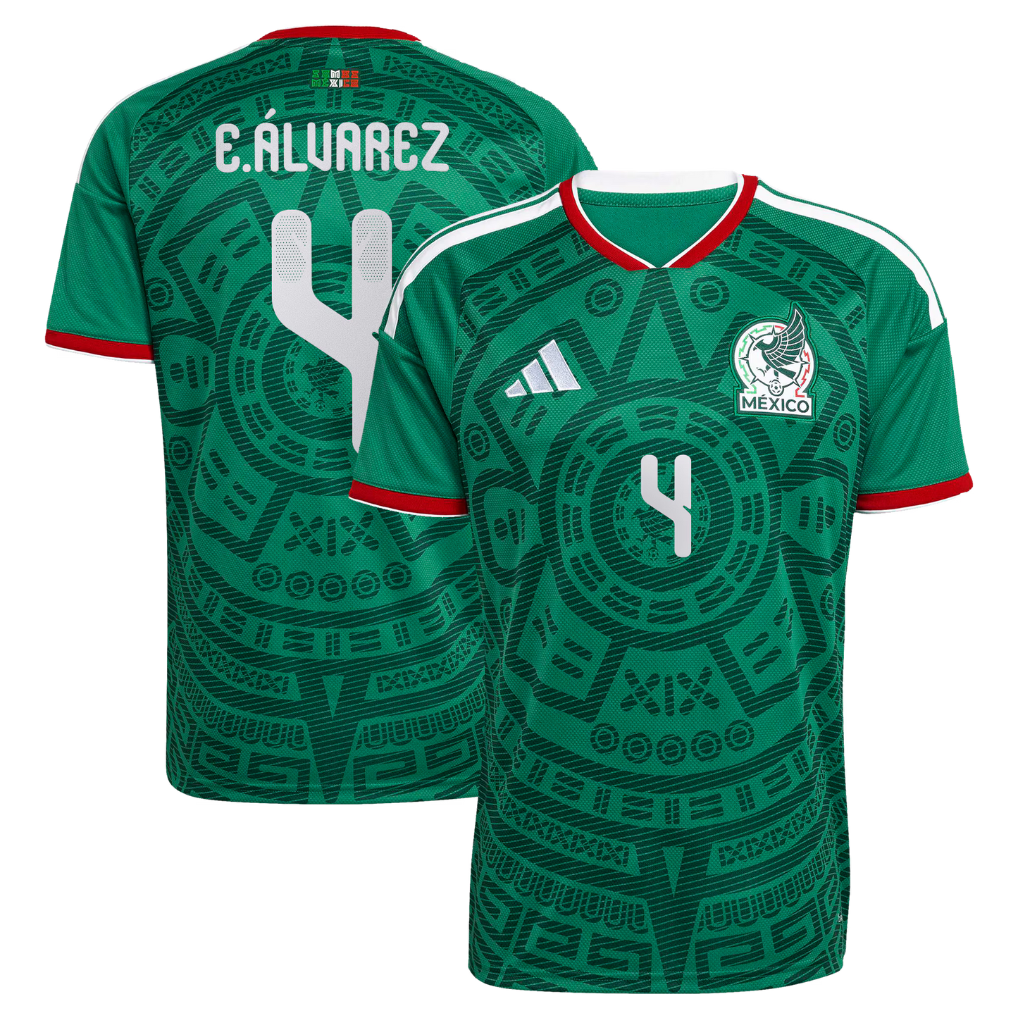 Edson Álvarez Mexico National Team 2026 Home Replica Jersey - Green