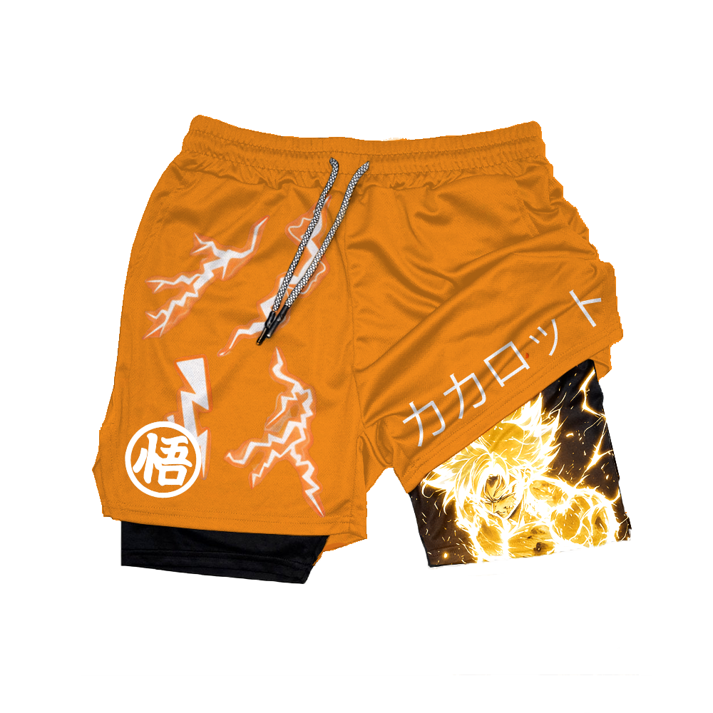 Anime Gym Performance Shorts