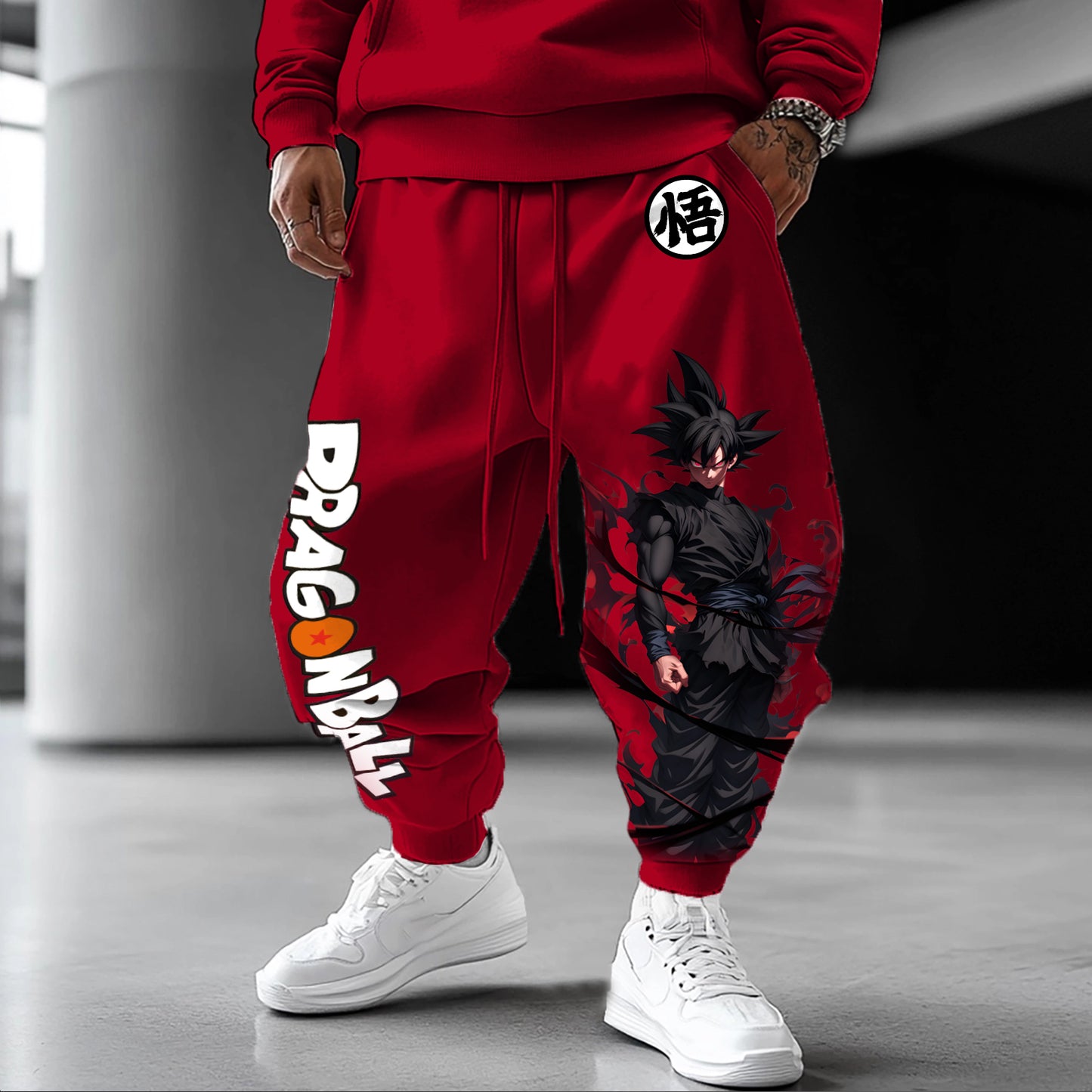 Unisex Casual Anime Streetwear Pants