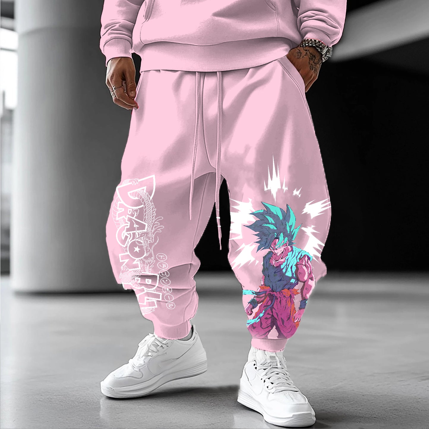 Unisex Casual Anime Streetwear Pants
