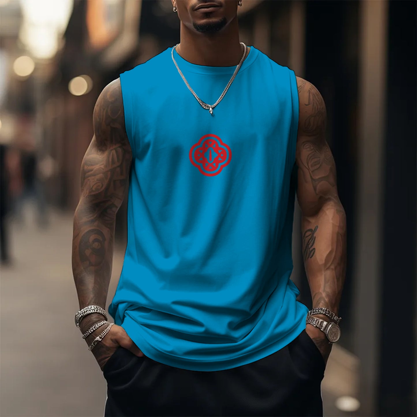 Unisex “Demon Slayer” Casual Anime Tank Top