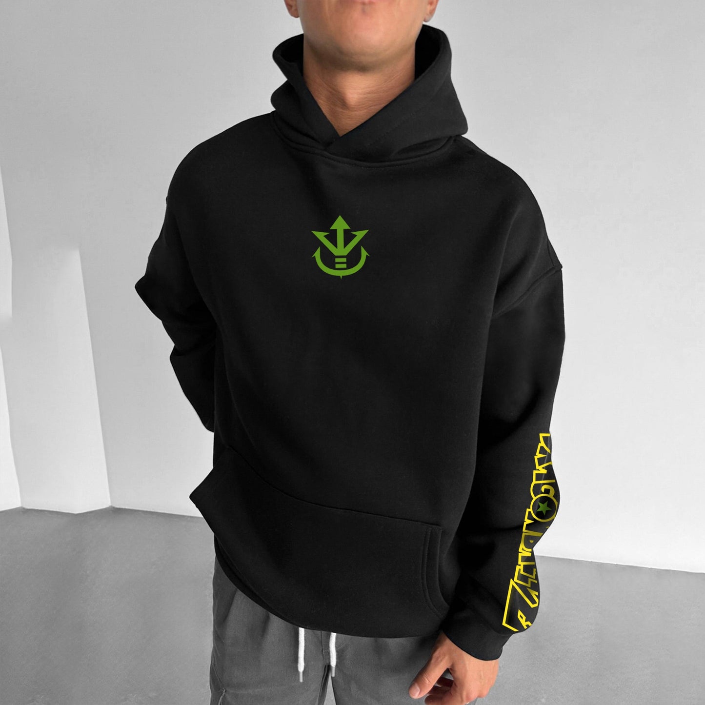 Unisex Anime Print Casual Oversized Hoodie