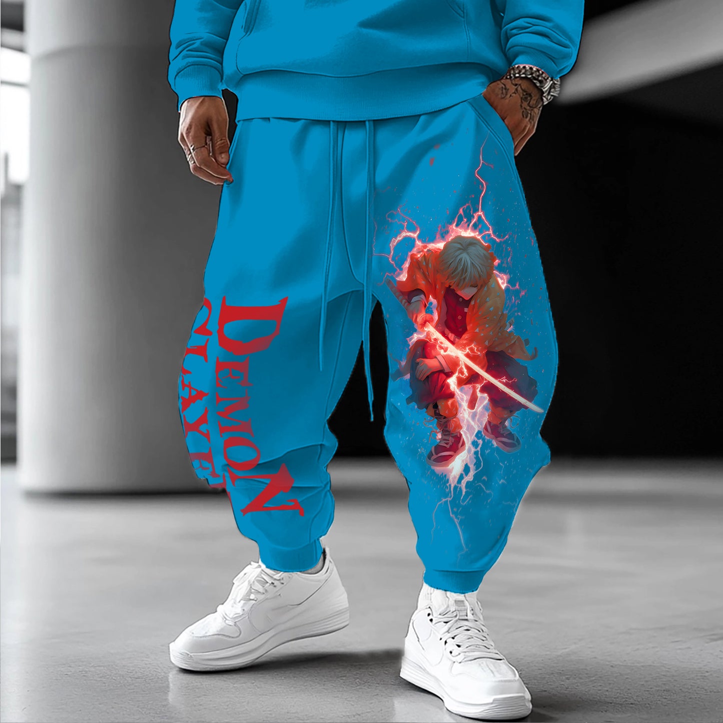 Unisex “Demon Slayer” Casual Anime Streetwear Pants
