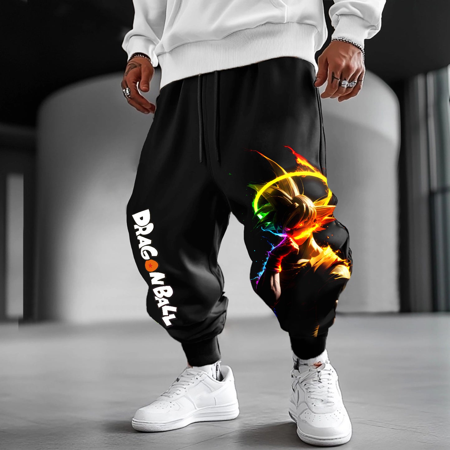 Unisex Casual Anime Streetwear Pants