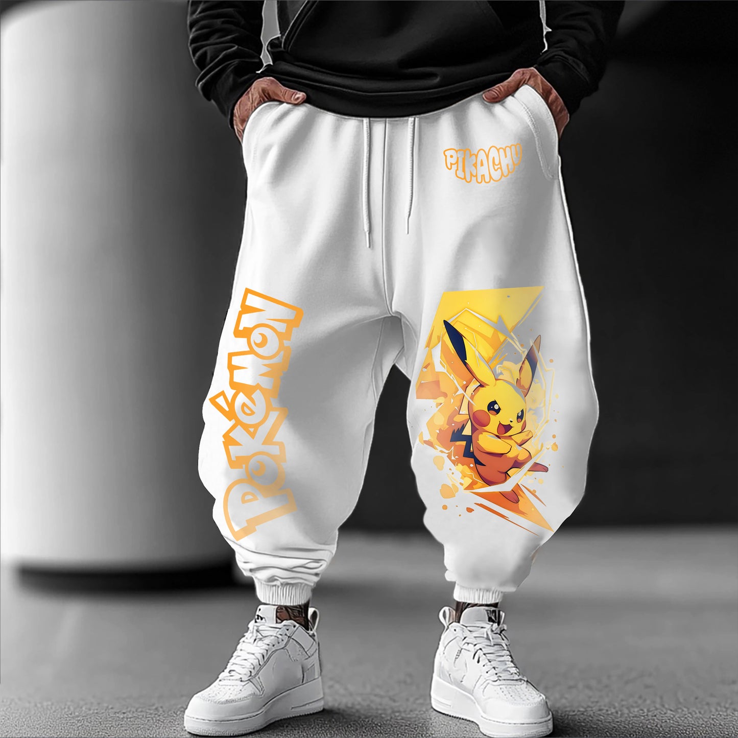 Pokémon Unisex Casual Anime Streetwear Pants