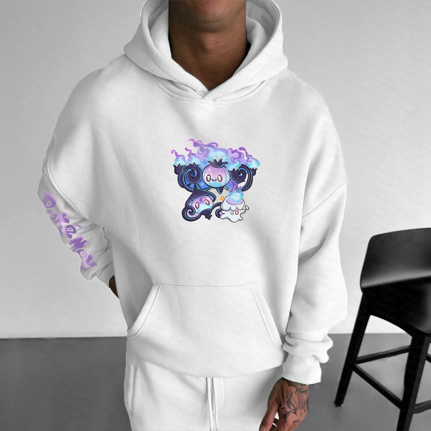 Unisex Anime Graphic Streetwear Vintage Hoodie