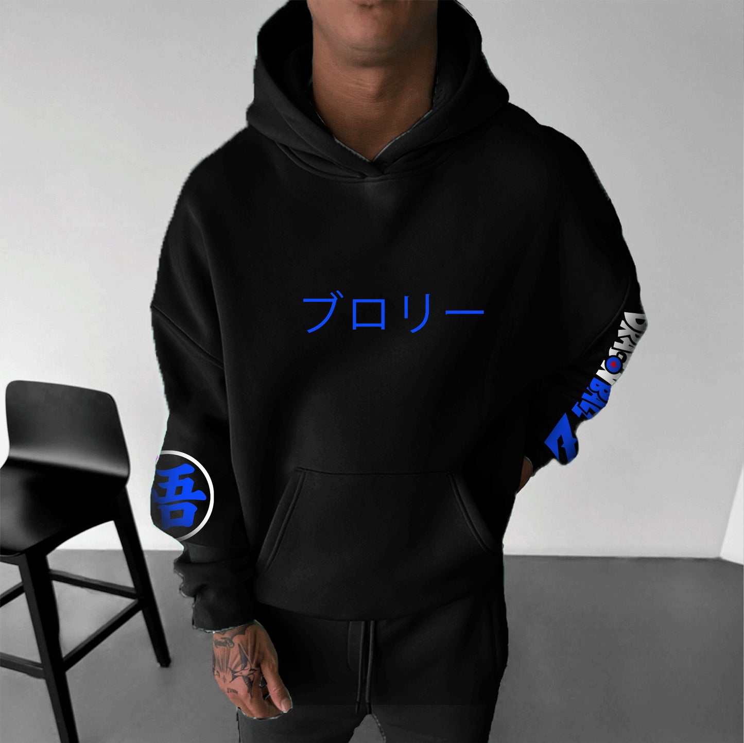 Unisex Anime Graphic Streetwear Vintage Hoodie