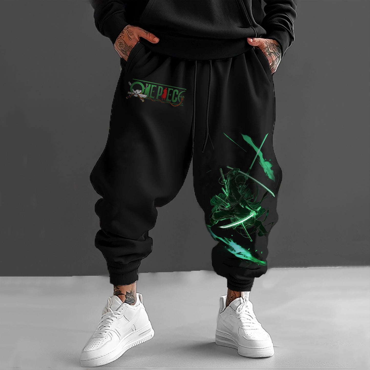 Unisex Casual Anime Streetwear Pants