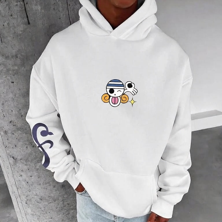 Unisex Anime Graphic Streetwear Vintage Hoodie