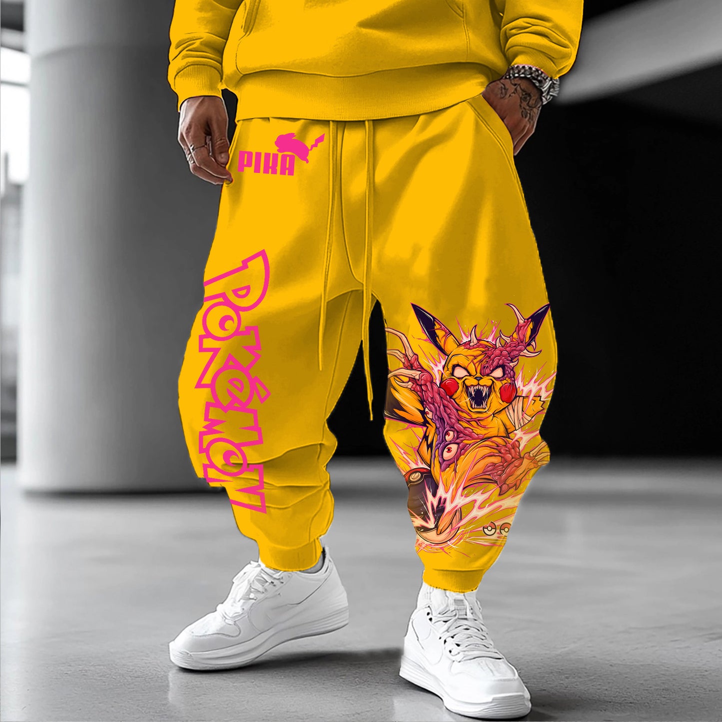 Unisex Casual Anime Streetwear kids Pants