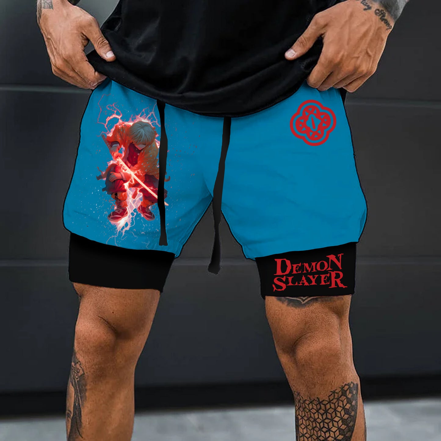 Unisex “Demon Slayer” Casual Anime Streetwear Shorts