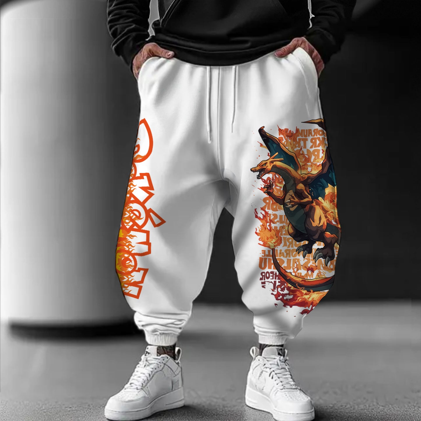 Pokémon Unisex Casual Anime Streetwear Pants