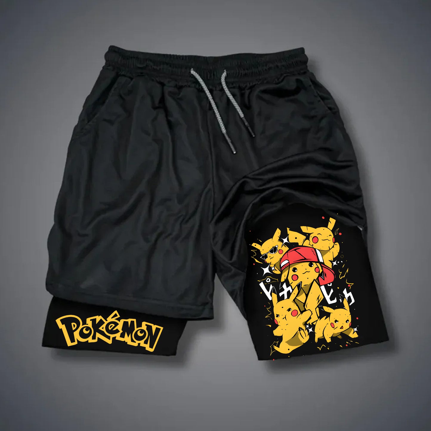 Pokémon Unisex Casual Anime Streetwear Shorts