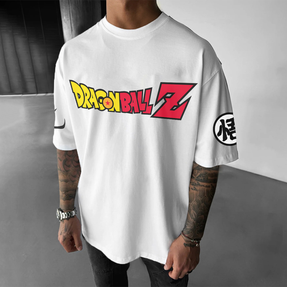 Unisex Anime Inspired Short-sleeved T-Shirt