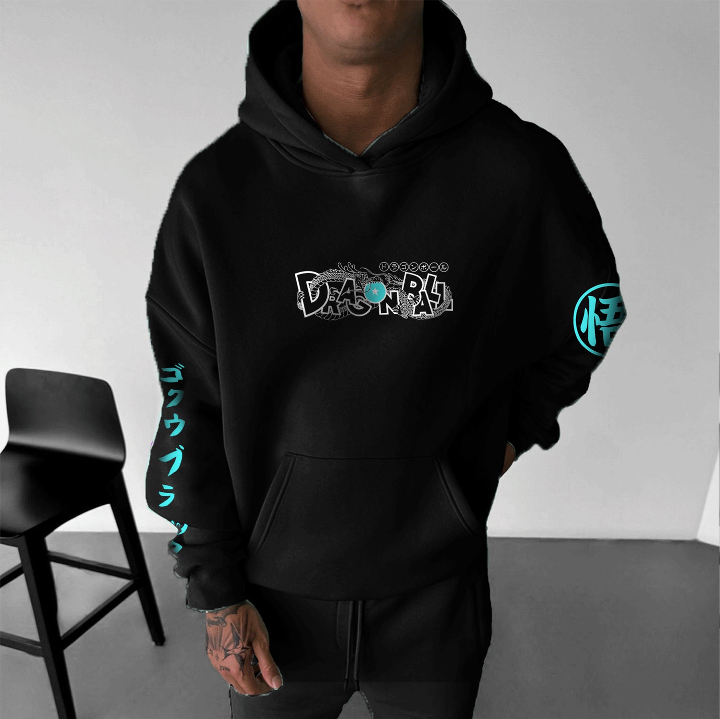 Unisex Anime Graphic Streetwear Vintage Hoodie
