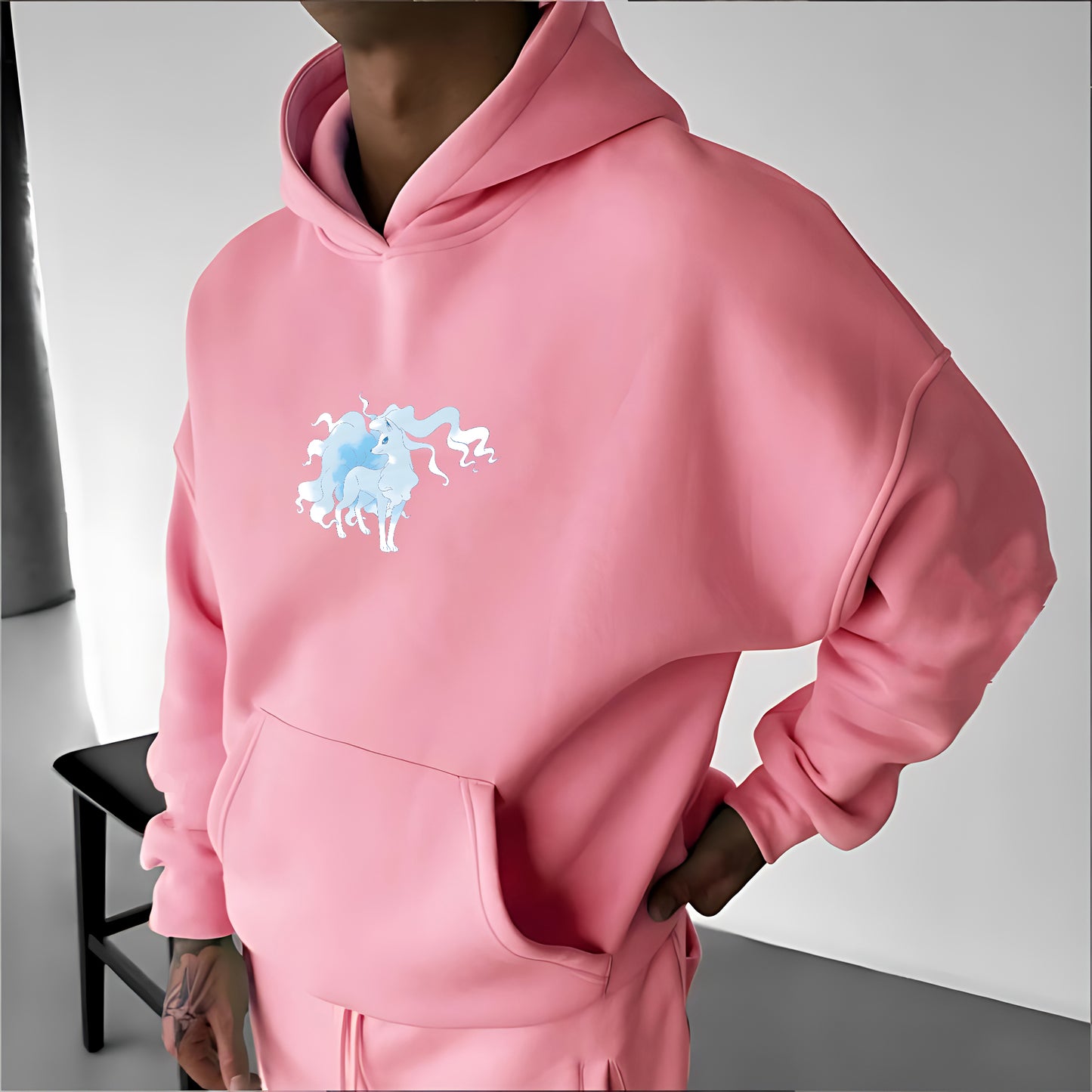 Pokémon Unisex Anime Graphic Streetwear Vintage Hoodie