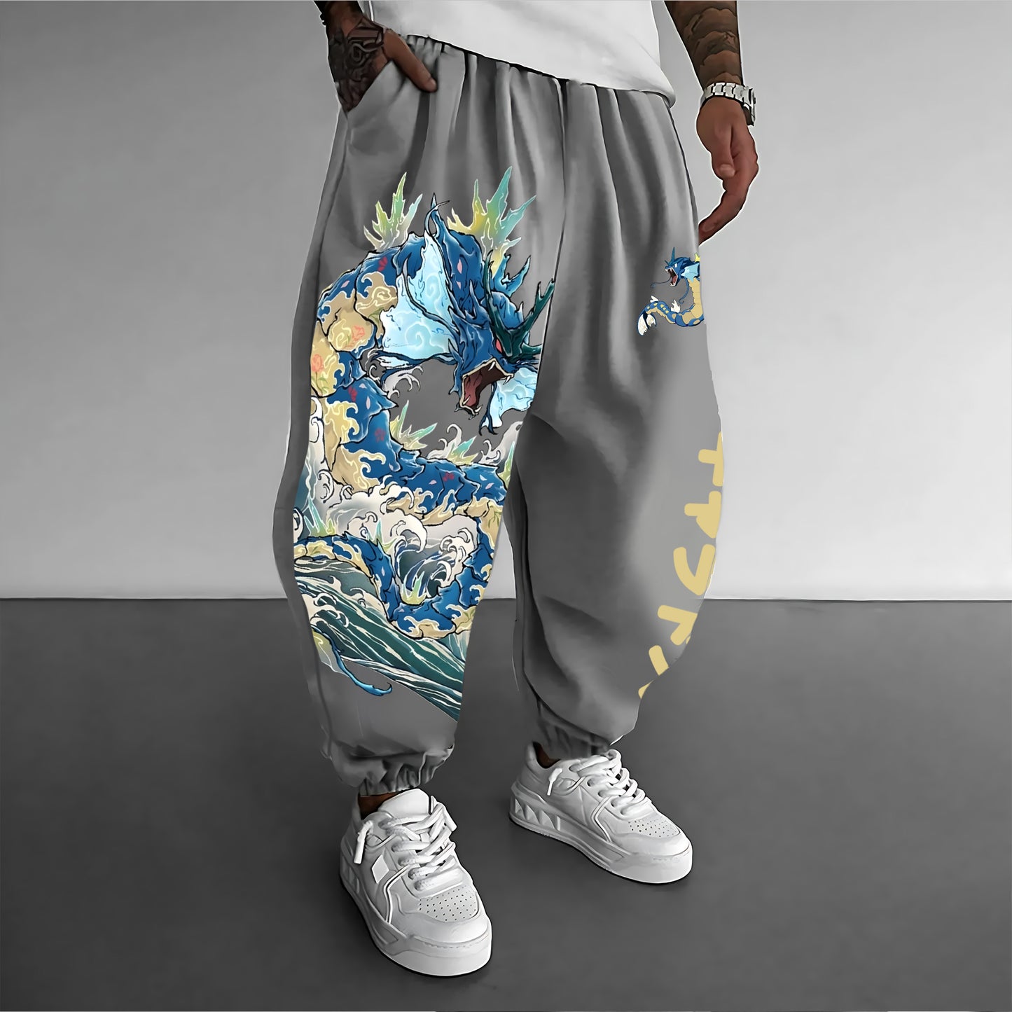 Unisex Casual Anime Streetwear Pants