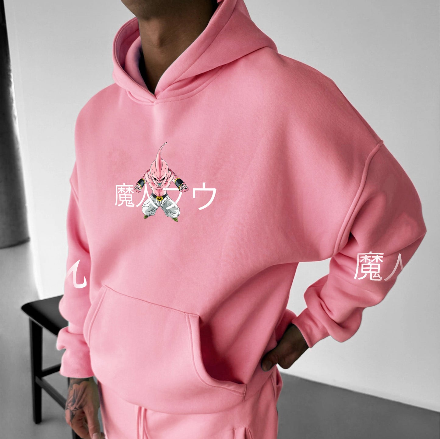 Unisex Anime Graphic Streetwear Vintage Hoodie