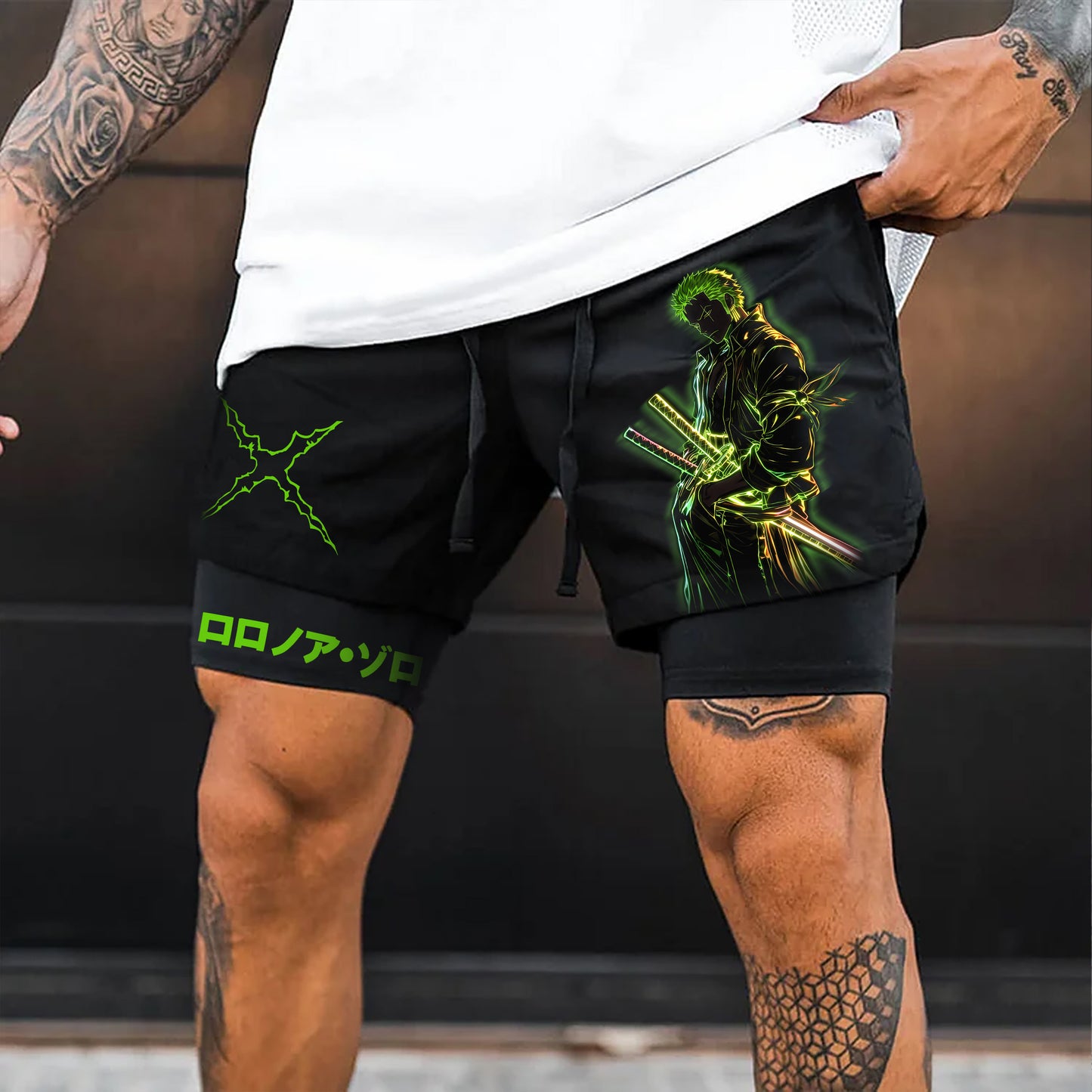 Unisex Casual Anime Streetwear Shorts