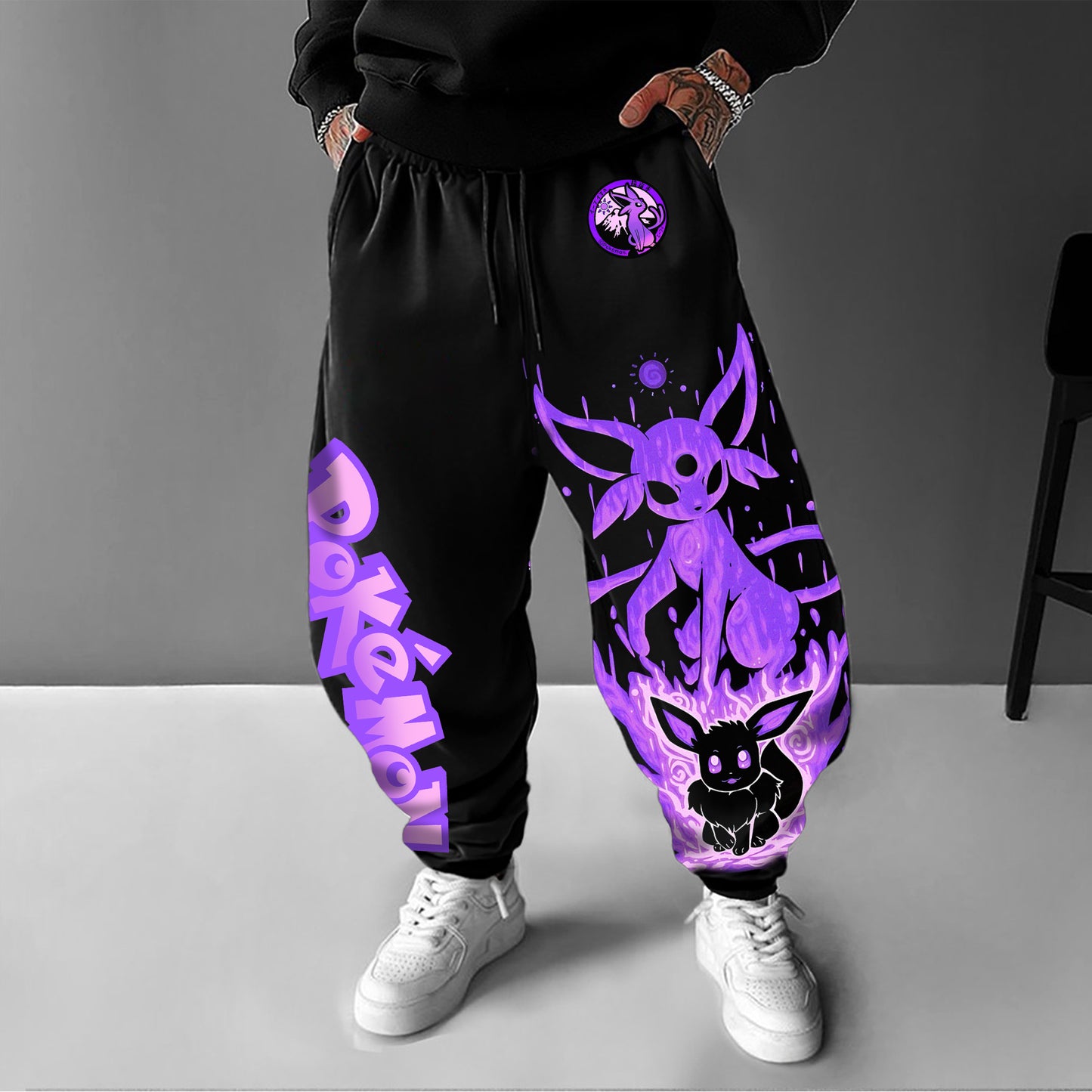Pokémon Unisex Casual Anime Streetwear Pants