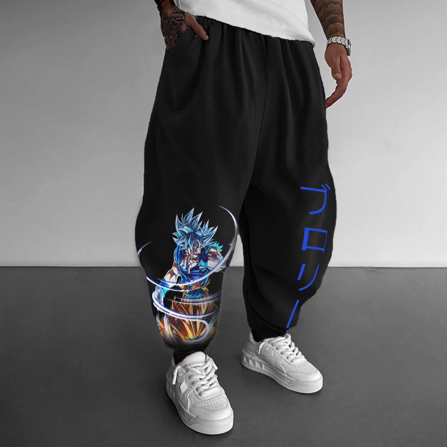 Unisex Casual Anime Streetwear Pants