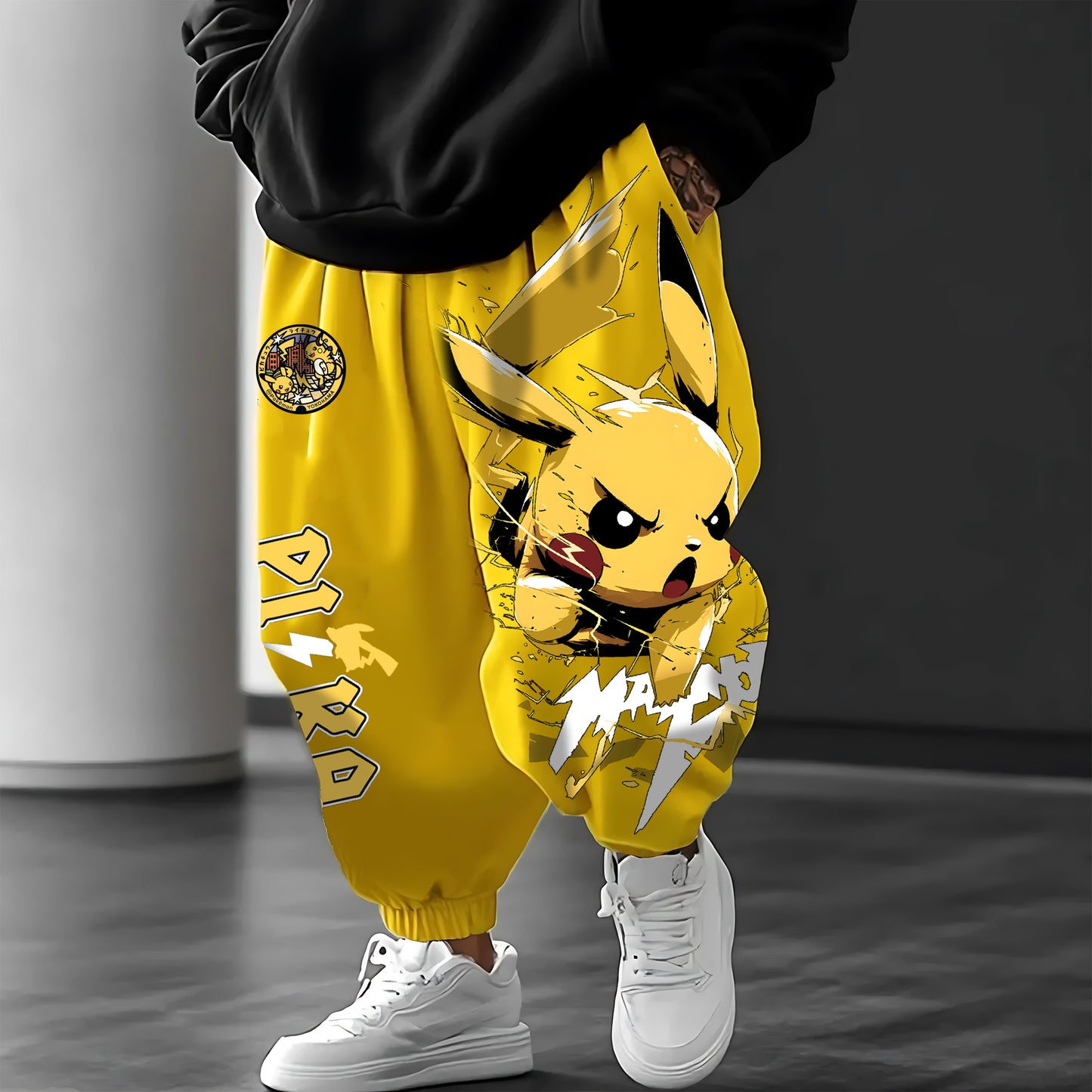 Pokémon Unisex Casual Anime Streetwear Pants