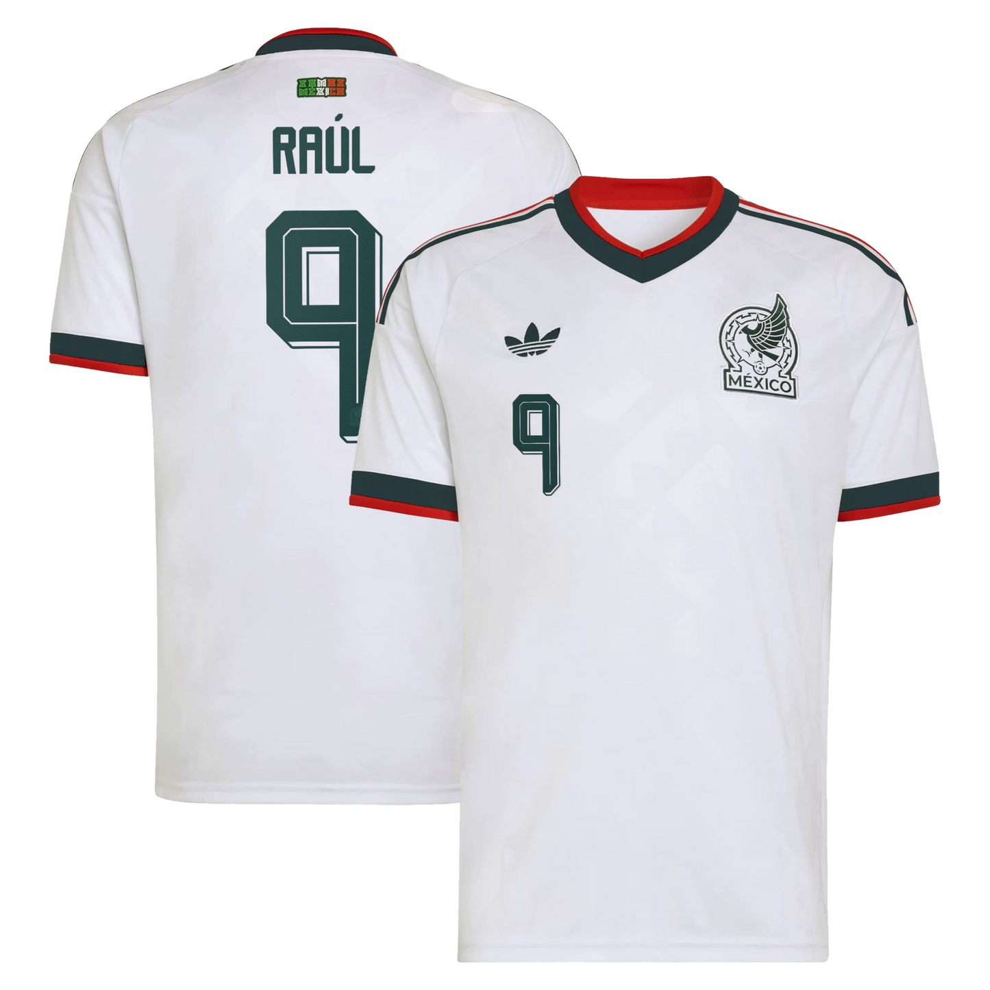Raúl Jiménez Mexico National Team 2026 Away Replica Jersey - White