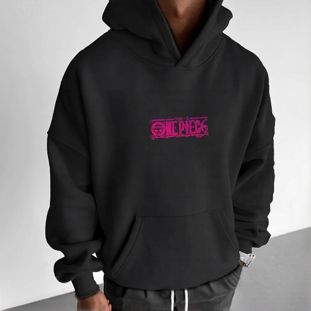 Unisex Anime Graphic Streetwear Vintage Hoodie