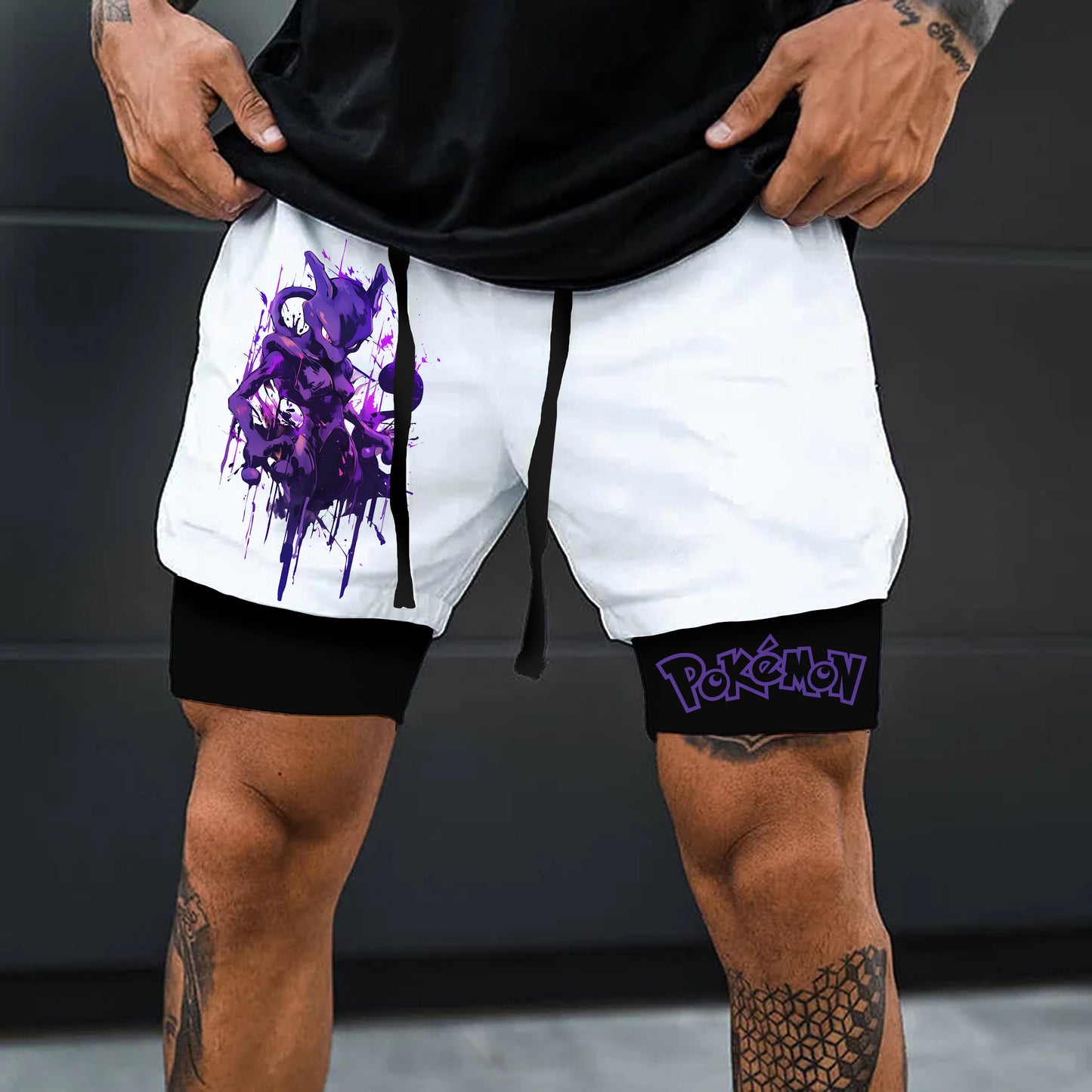 Pokémon Unisex Casual Anime Streetwear Shorts