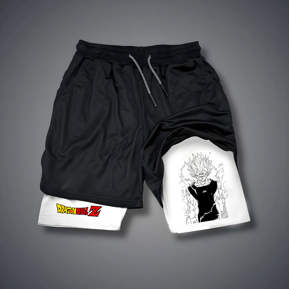 Casual Anime Printed Gym Shorts