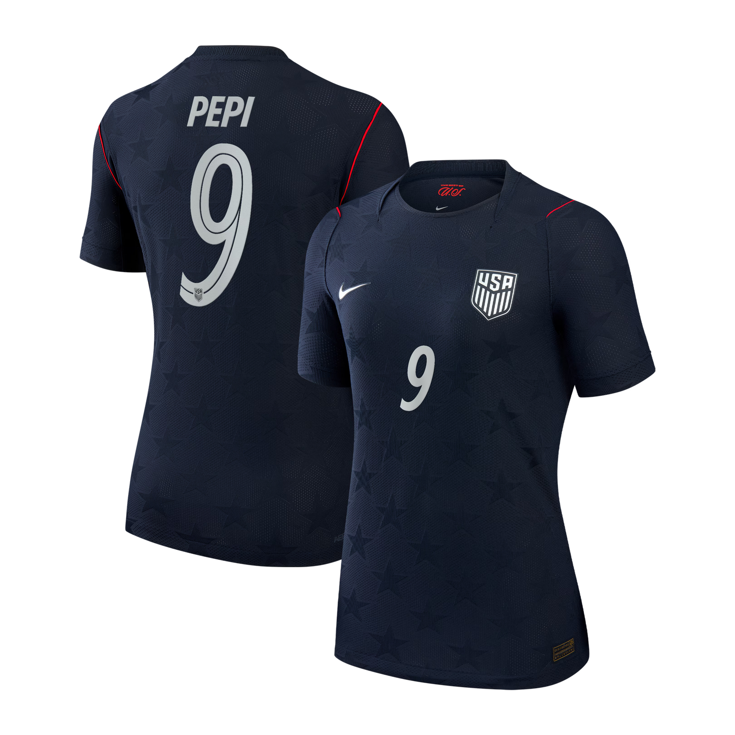 Ricardo Pepi USMNT Women's 2026/27 Away Match Jersey - Blue