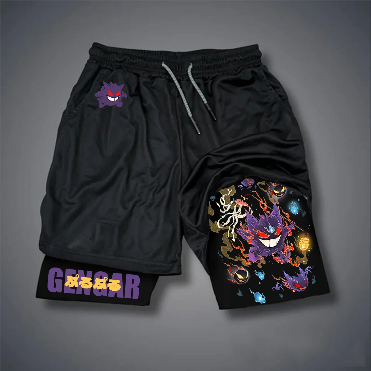 Pokémon Unisex Casual Anime Streetwear Shorts