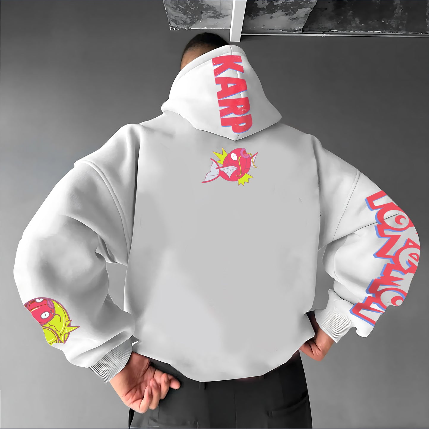 Pokémon Unisex Anime Graphic Streetwear Vintage Hoodie