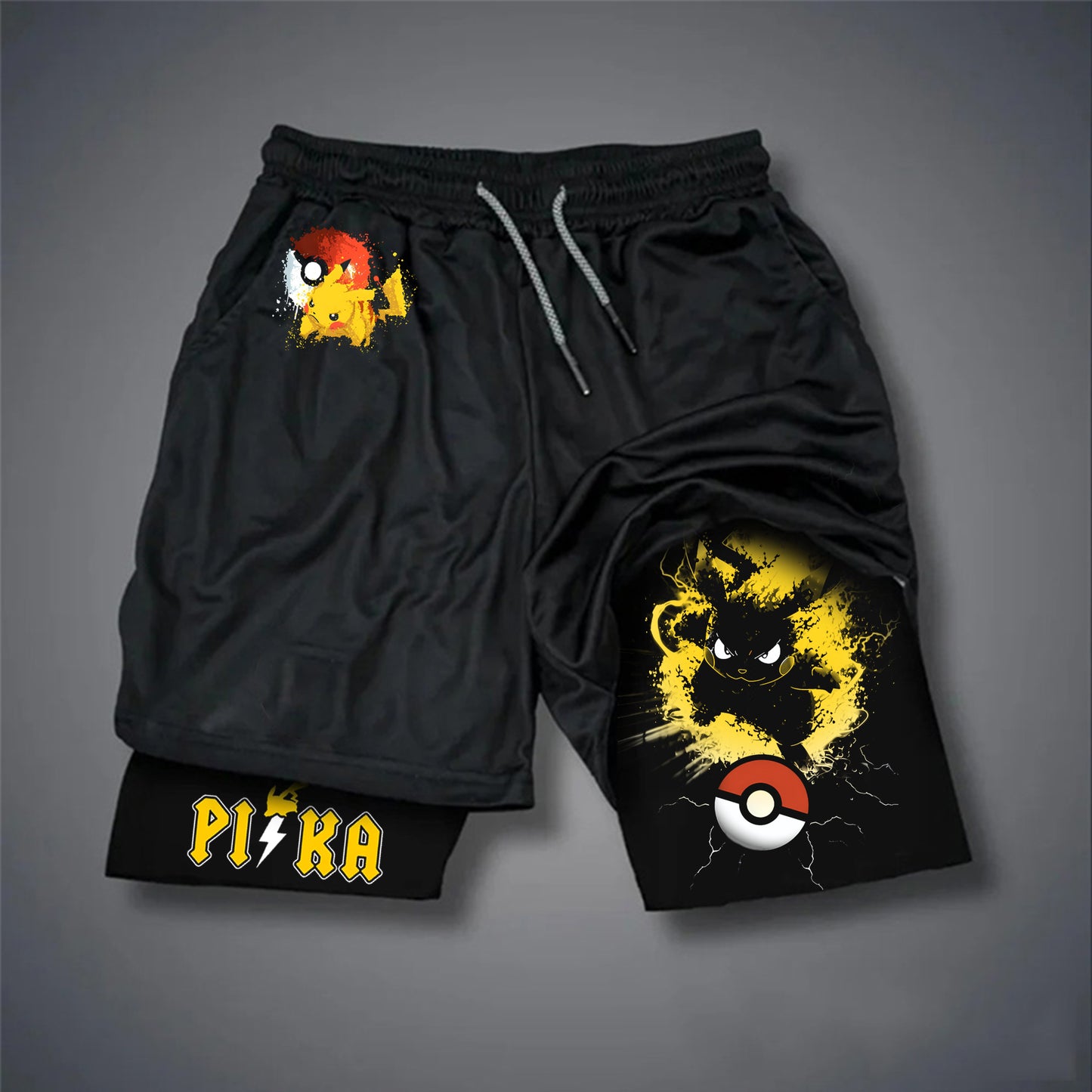 Pokémon Unisex Casual Anime Streetwear Shorts