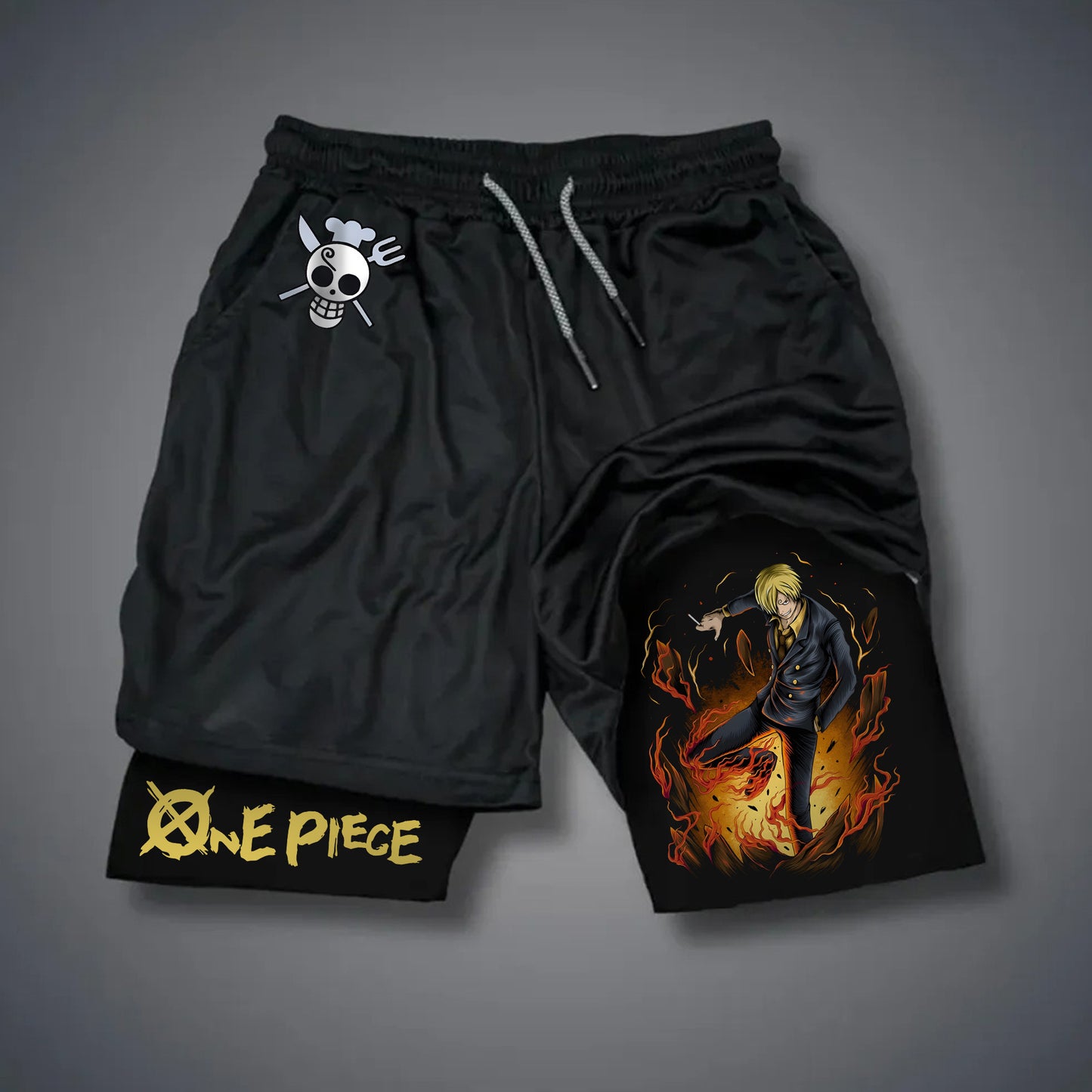 Unisex Casual Anime Streetwear Shorts
