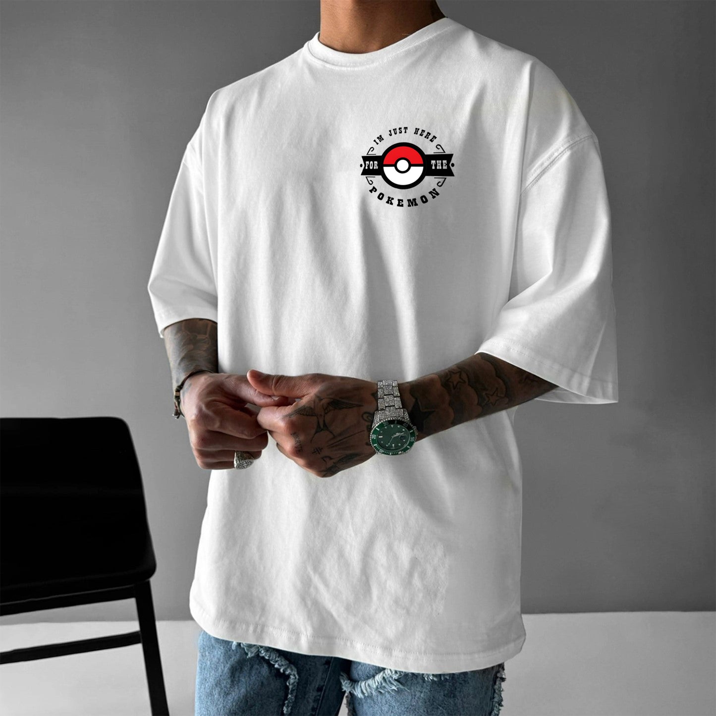 Pokémon Unisex Anime Inspired Vintage T-Shirt