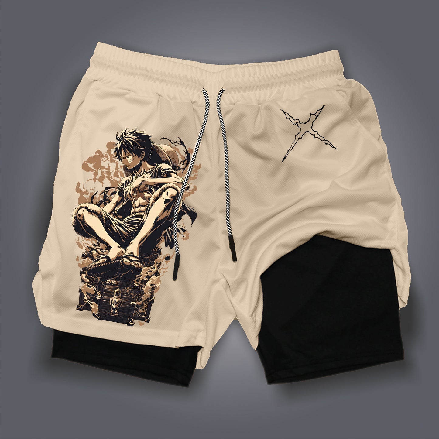 Unisex Casual Anime Streetwear Shorts