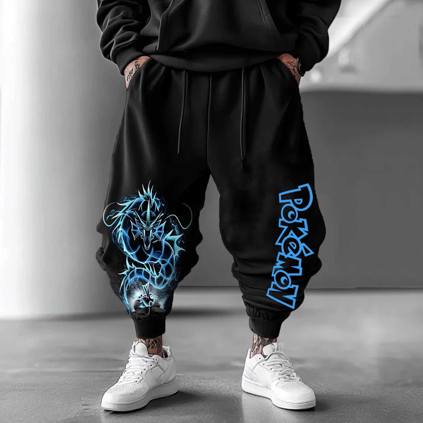 Pokémon Unisex Casual Anime Streetwear Pants
