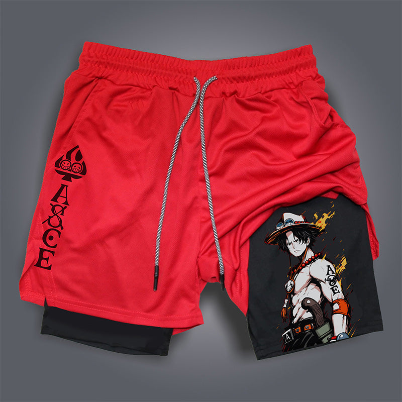 Unisex Casual Anime Streetwear Shorts