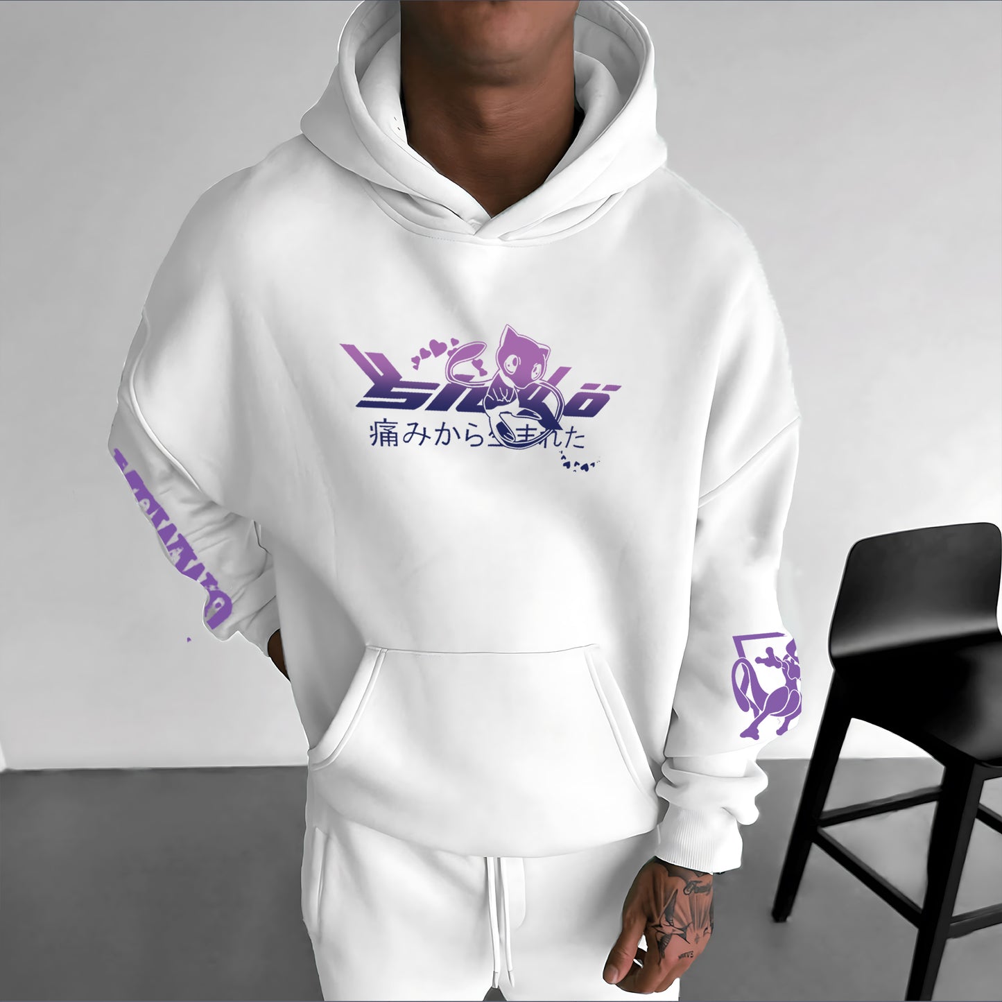 Pokémon Unisex Anime Graphic Streetwear Vintage Hoodie