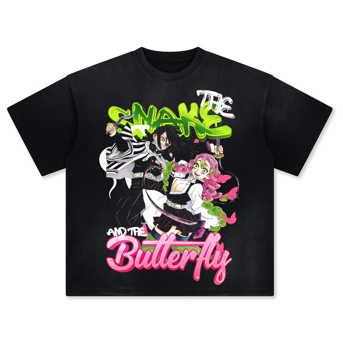 Unisex Vintage Tee丨 Demon Slayer Tee