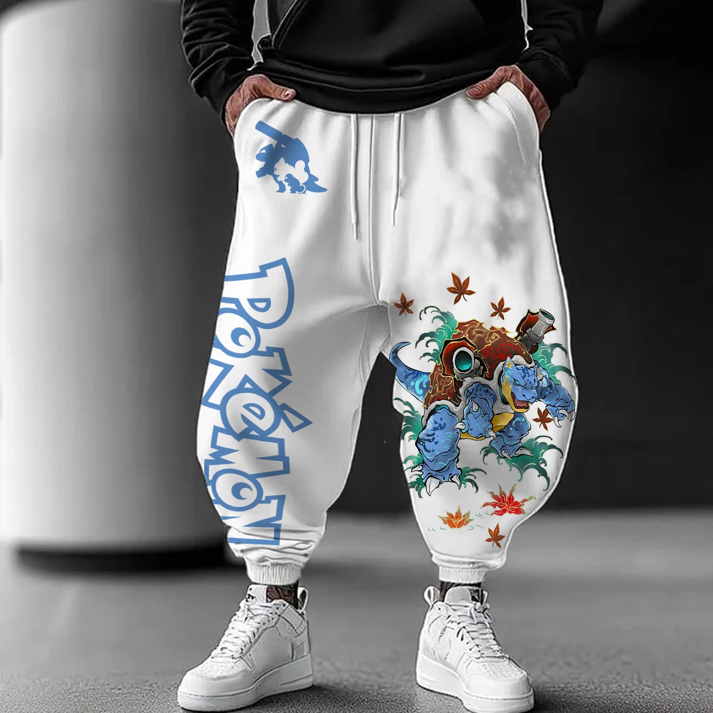 Pokémon Unisex Casual Anime Streetwear Pants