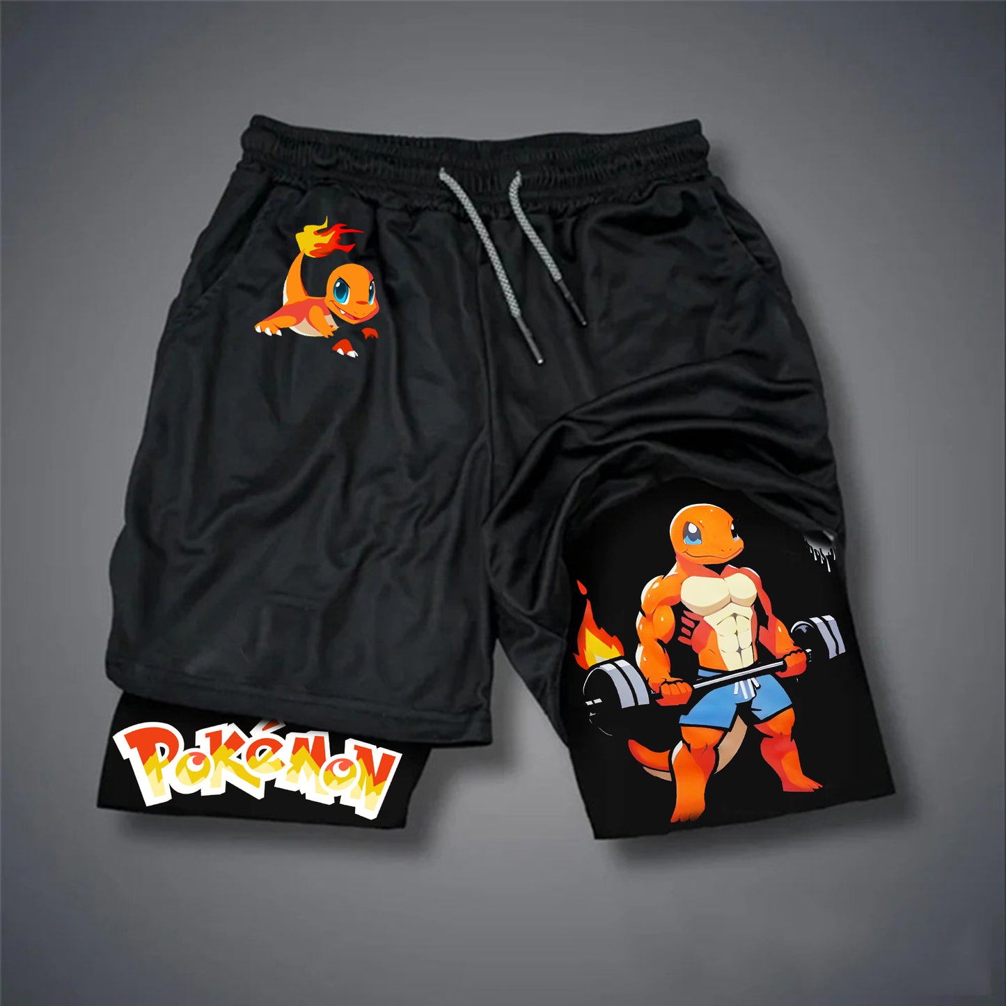 Pokémon Unisex Casual Anime Streetwear Shorts