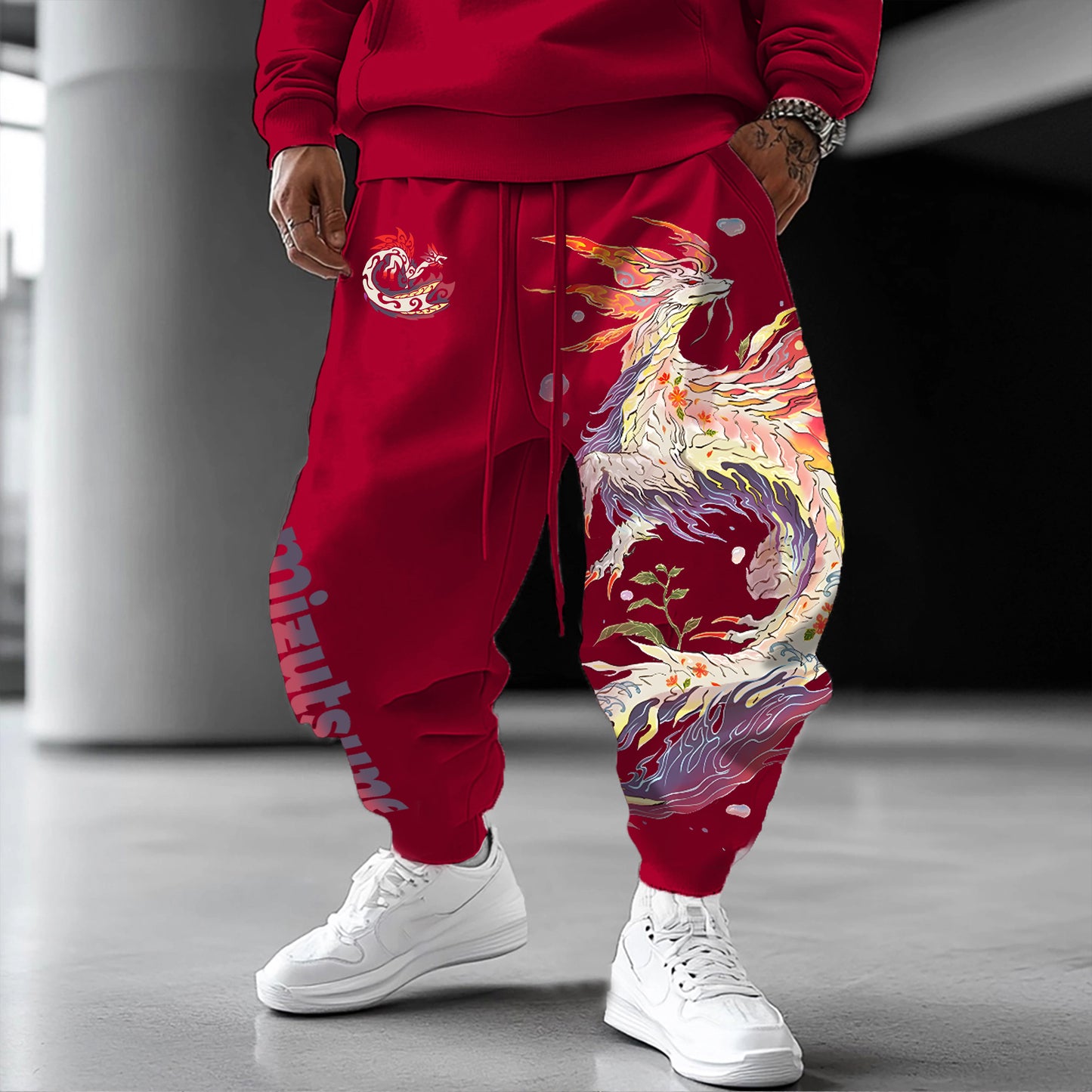Pokémon Unisex Casual Anime Streetwear Pants