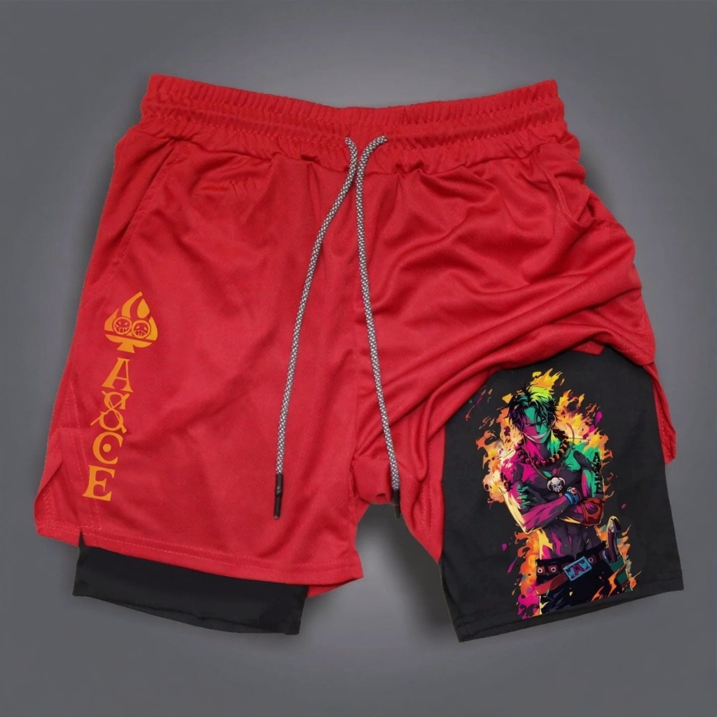 Unisex Casual Anime Streetwear Shorts