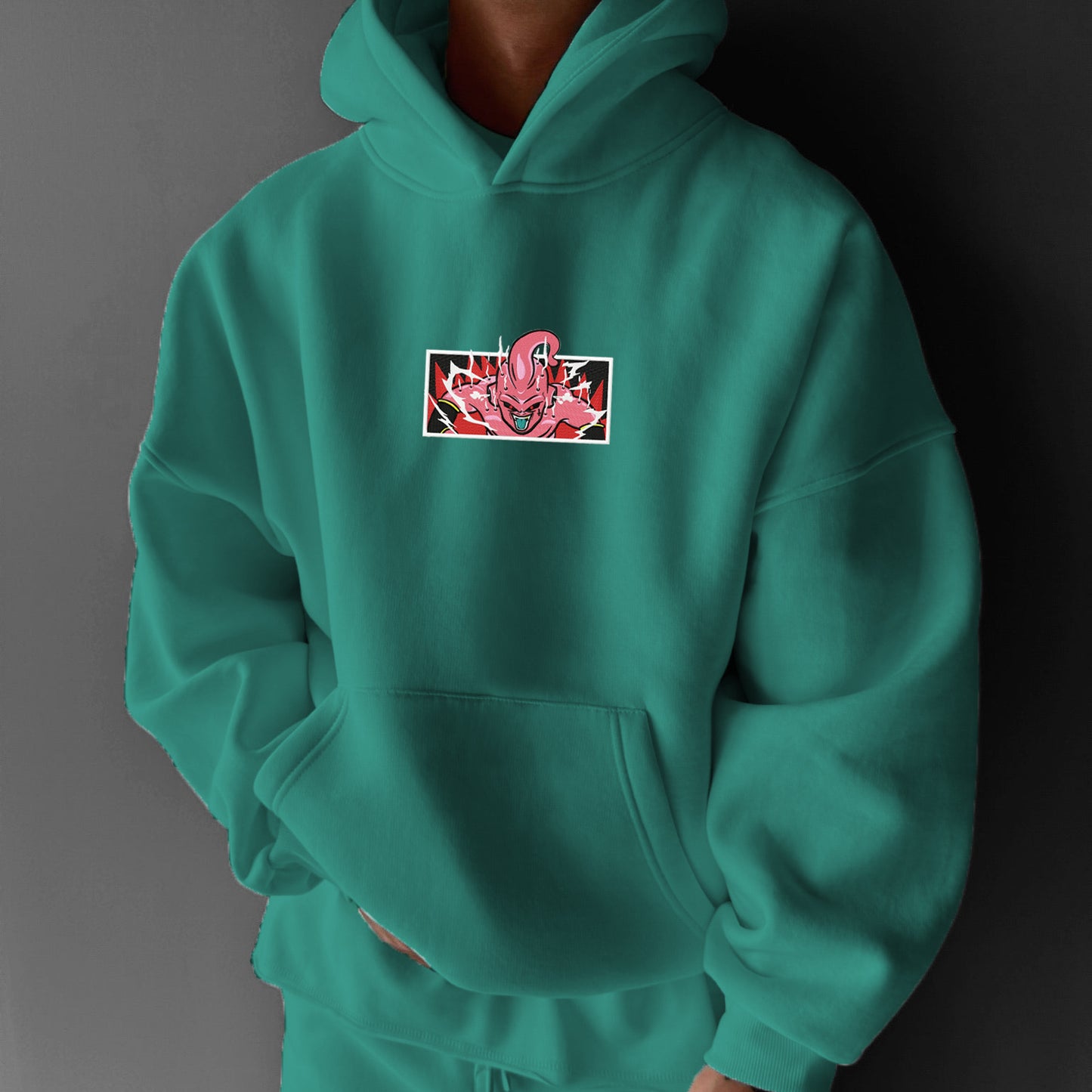 Unisex Anime Print Casual Oversized Hoodie