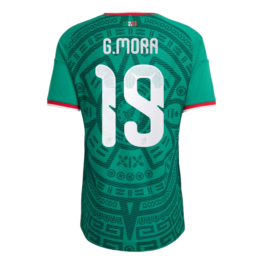 Gilberto Mora Mexico National Team 2026 Home On-Field Jersey - Green