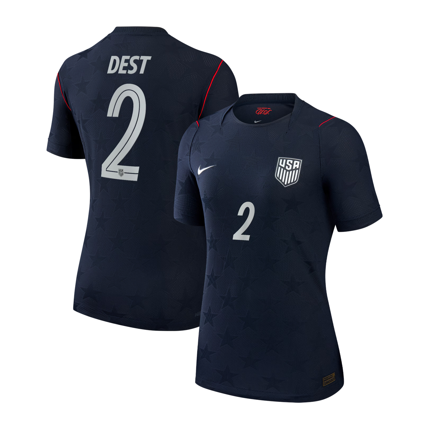 Sergiño Dest USMNT Women's 2026/27 Away Match Jersey - Blue