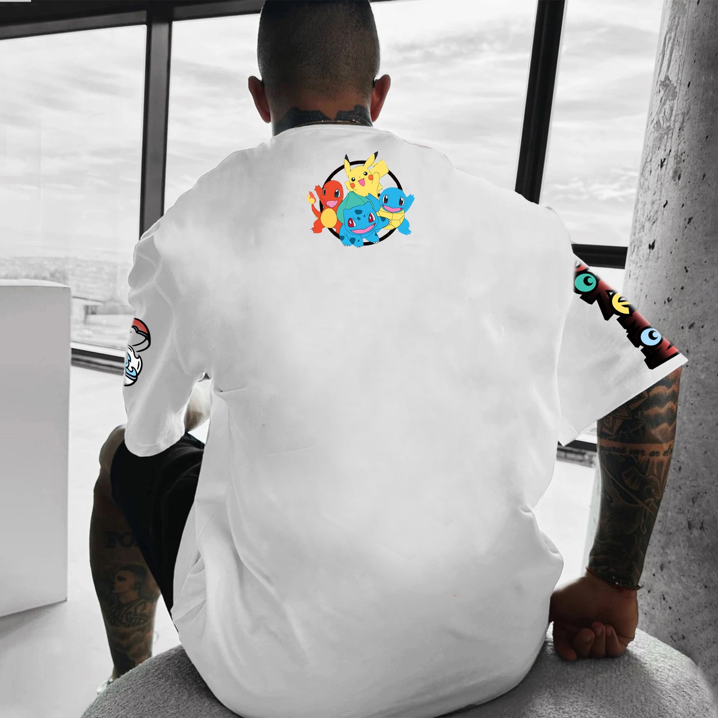 Pokémon Unisex Anime Inspired Vintage T-Shirt
